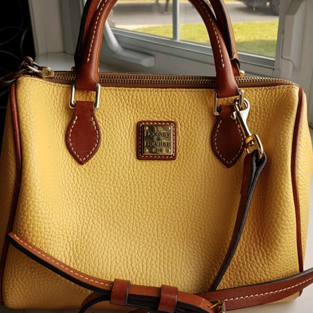 Authentic Dooney & Bourke satchel handbag